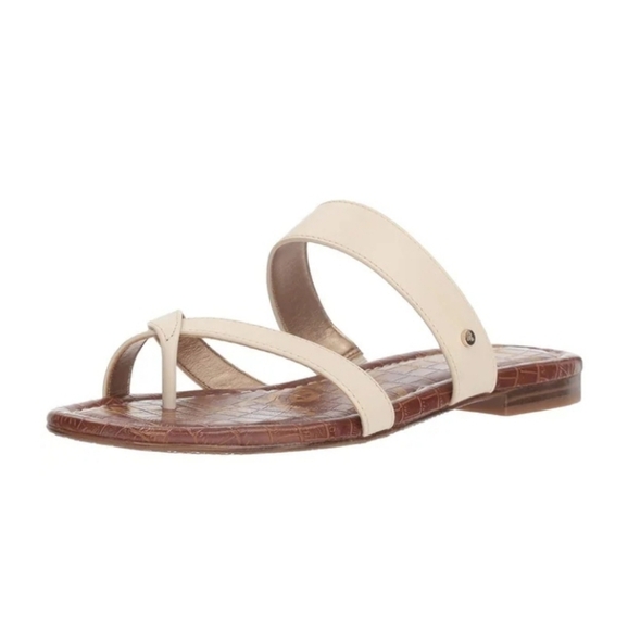 SAM EDELMAN Elegant Cream Women's Sandals - Picture 1 of 5